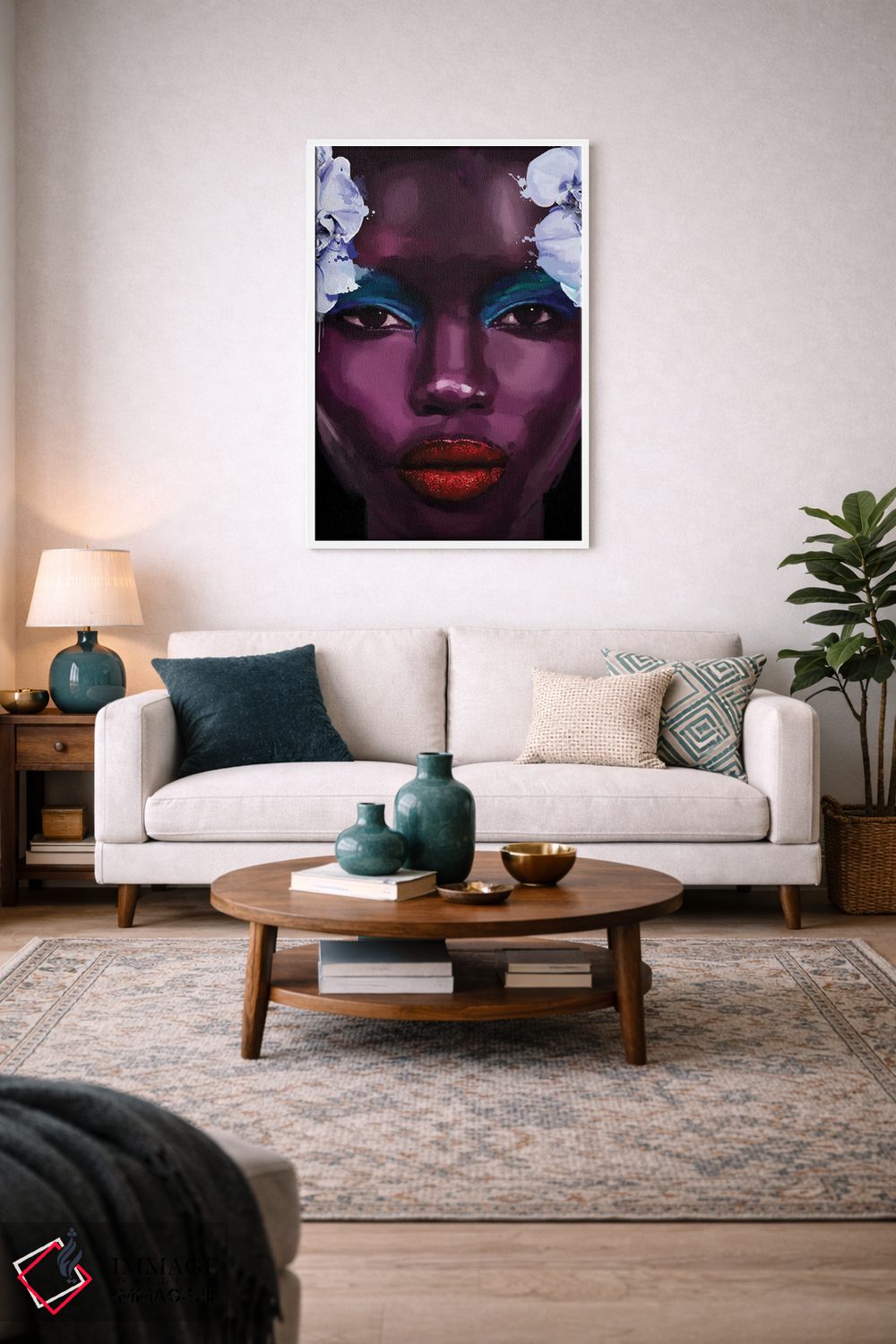 تابلو مدرن قومیت ها III اثر مارسیا آلک - D3W