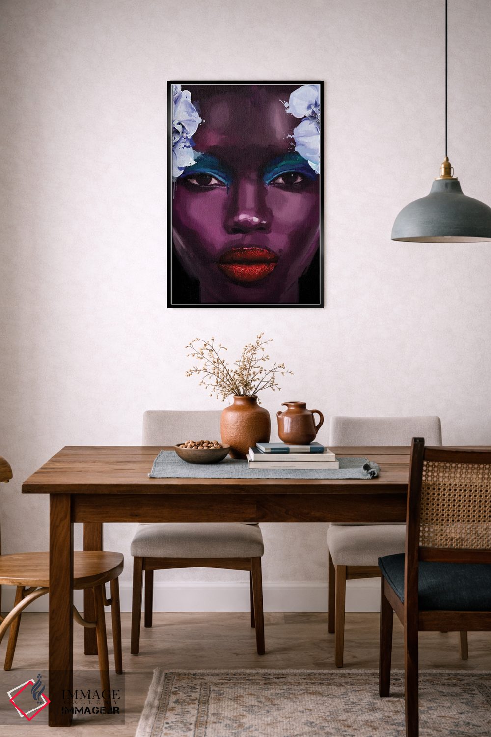 تابلو مدرن قومیت ها III اثر مارسیا آلک - D6B