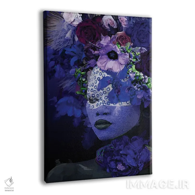 تابلو مدرن قبیله ها XXVII اثر مارسیا آلک - نمای پرسپکتیو محصول