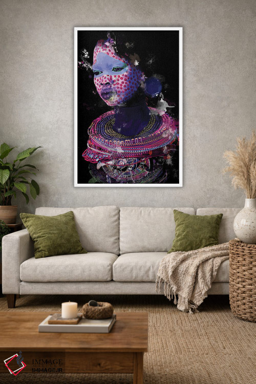 تابلو مدرن زیبایی اصیل XVI اثر مارسیا آلک - D1W