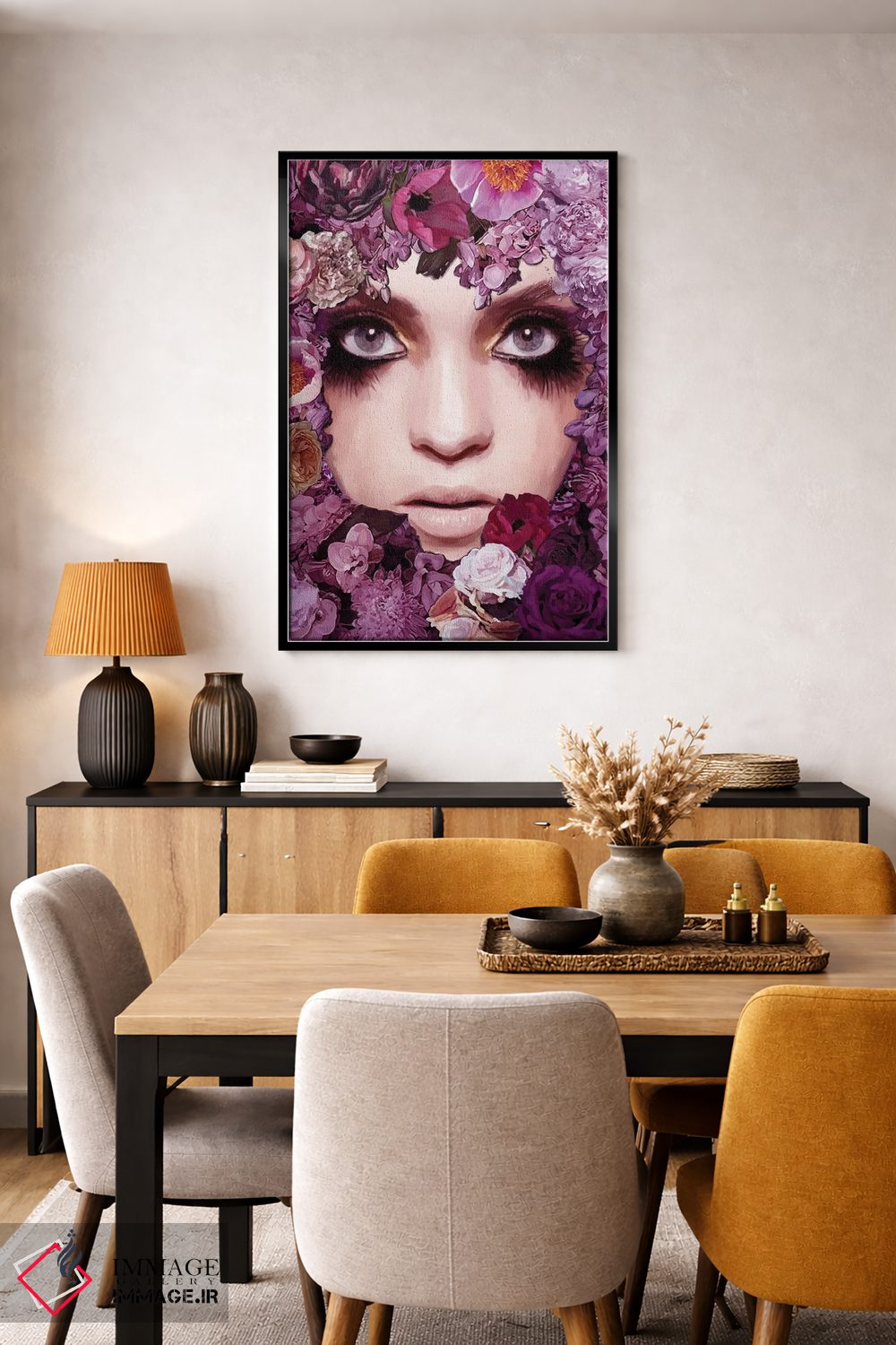 تابلو مدرن قومیت ها V اثر مارسیا آلک - D6B