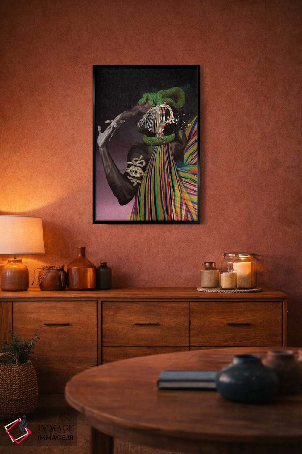 تابلو مدرن زیبایی مقدس اثر مارسیا آلک - D5B