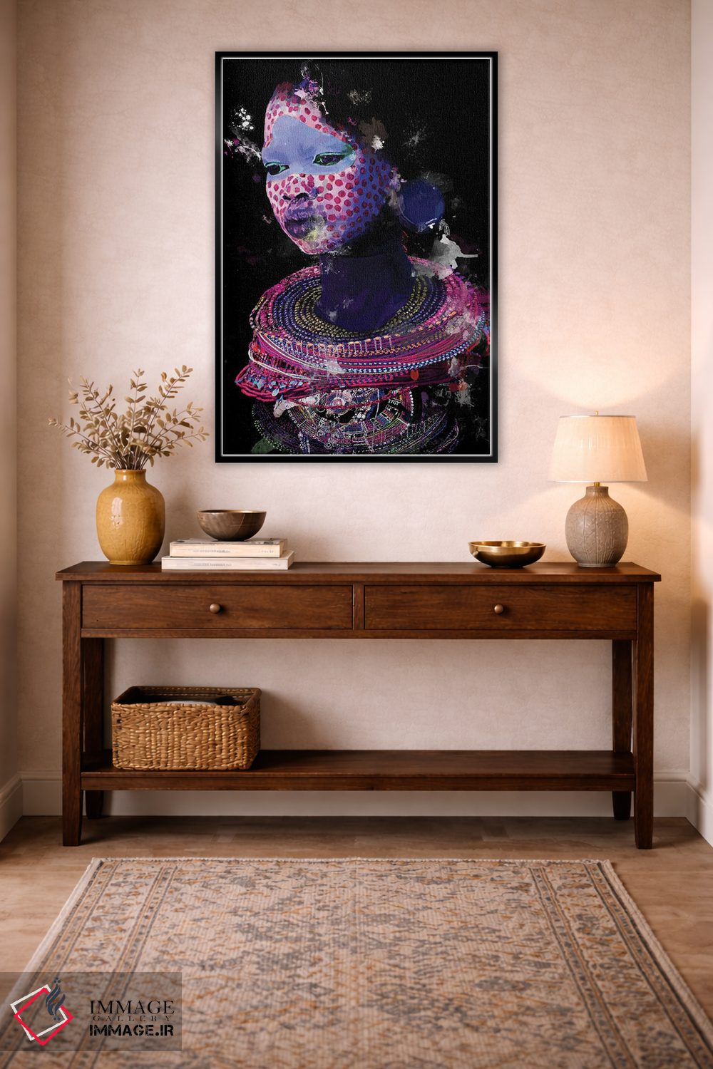 تابلو مدرن زیبایی اصیل XVI اثر مارسیا آلک - D4B