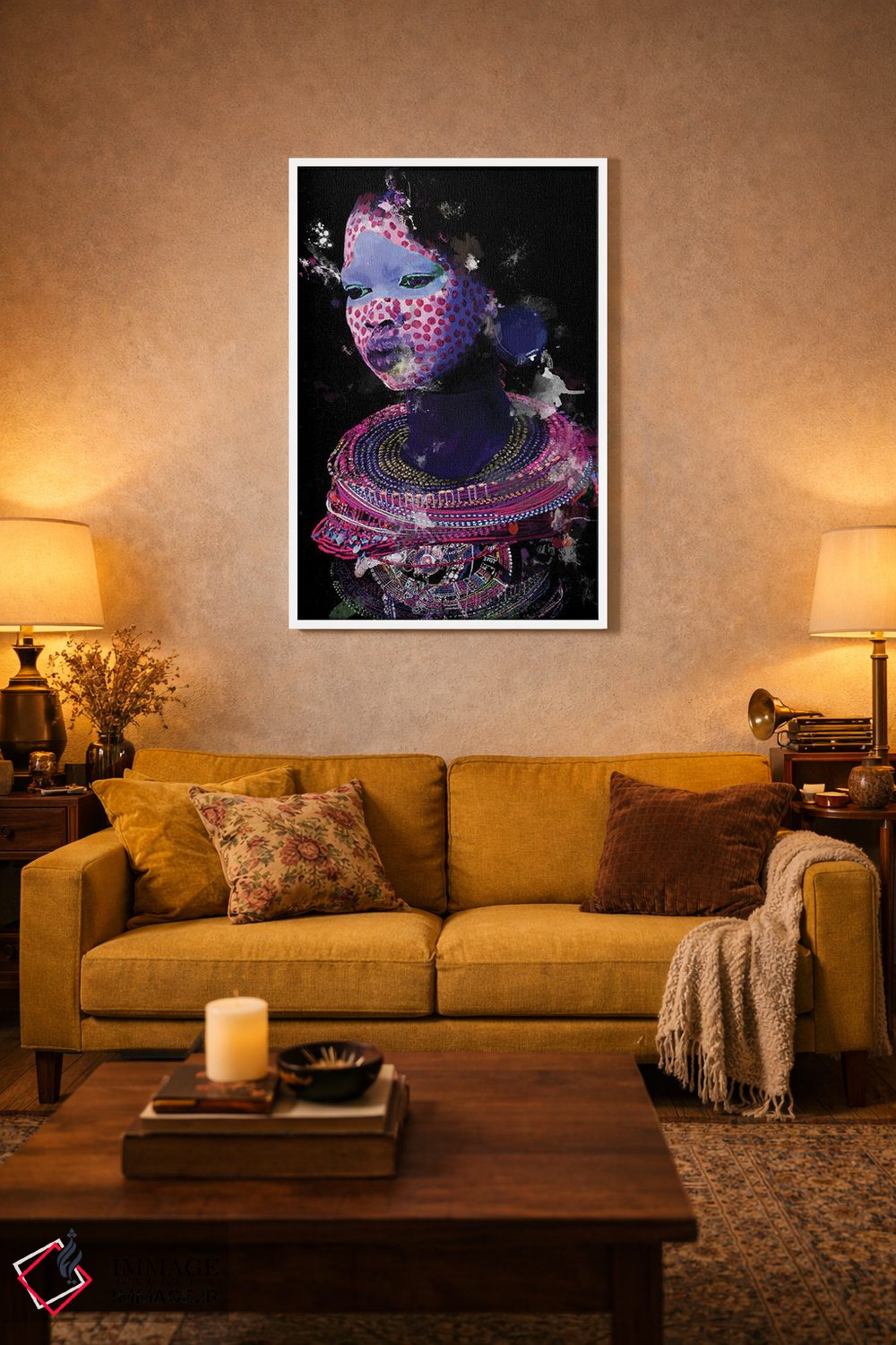 تابلو مدرن زیبایی اصیل XVI اثر مارسیا آلک - D3W