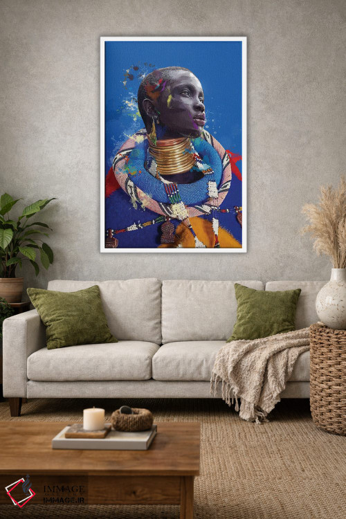 تابلو مدرن قبیله ها XXVI اثر مارسیا آلک - D1W