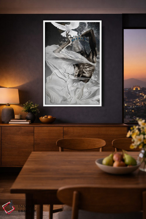 تابلو مدرن زیبایی مقدس اثر مارسیا آلک - D1W