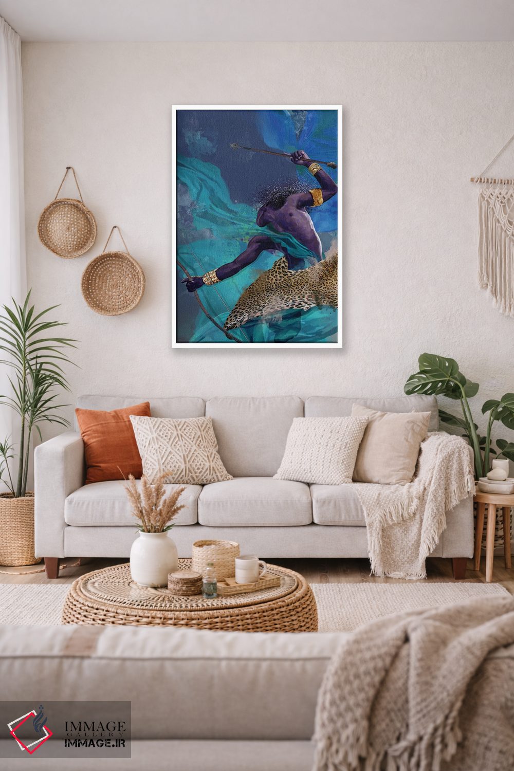 تابلو مدرن زیبایی مقدس اثر مارسیا آلک - D2W