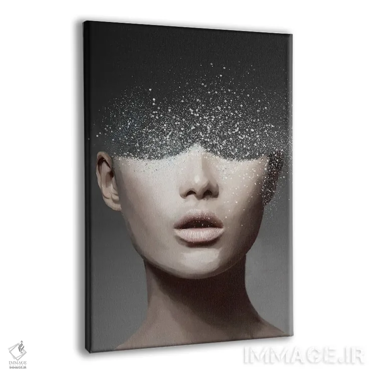 تابلو مدرن انتزاعی XV اثر مارسیا آلک - نمای پرسپکتیو محصول