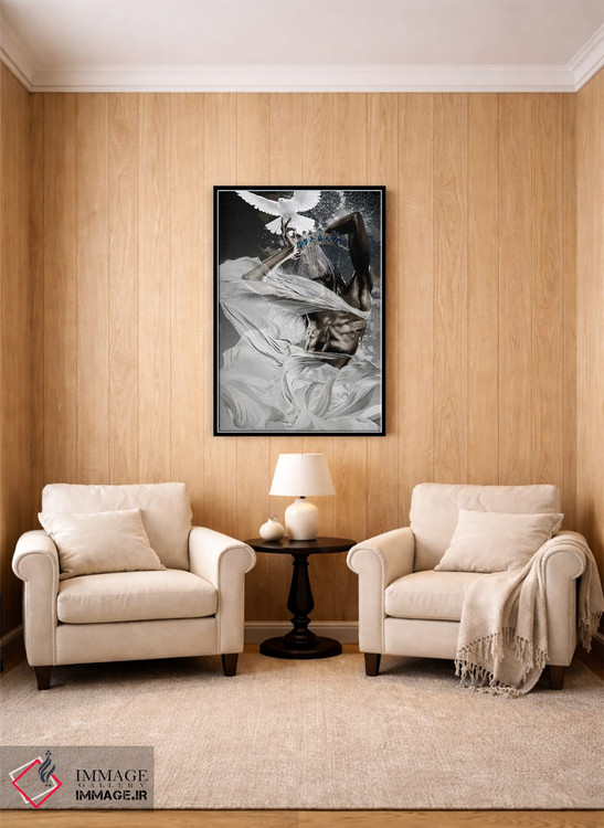 تابلو مدرن زیبایی مقدس اثر مارسیا آلک - D3B