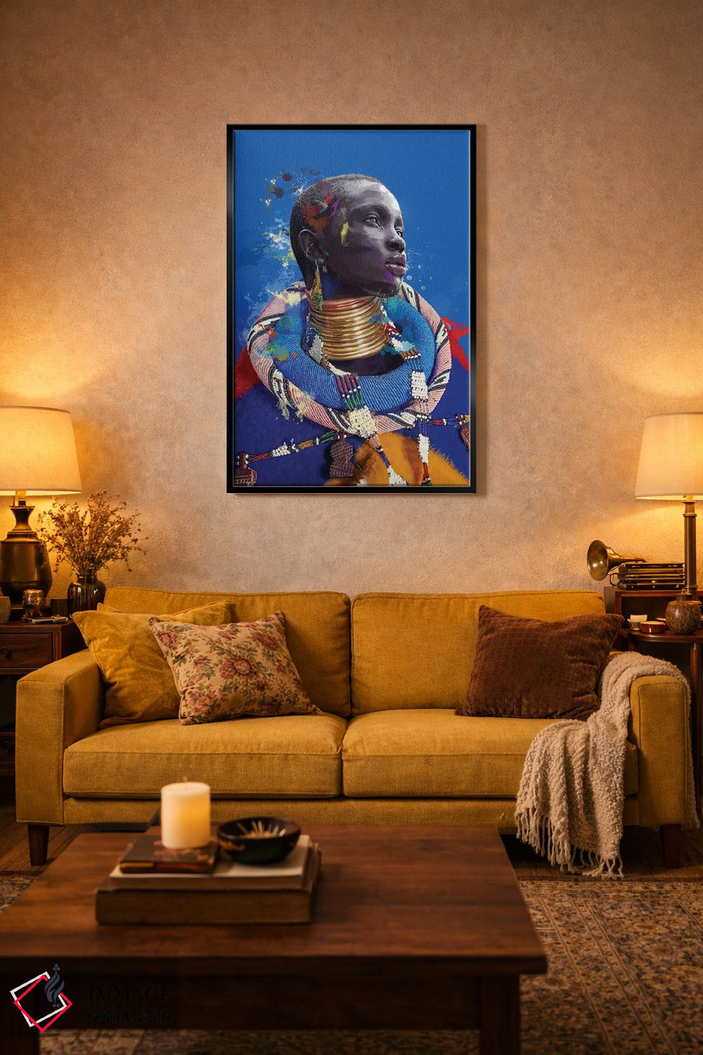 تابلو مدرن قبیله ها XXVI اثر مارسیا آلک - D5B