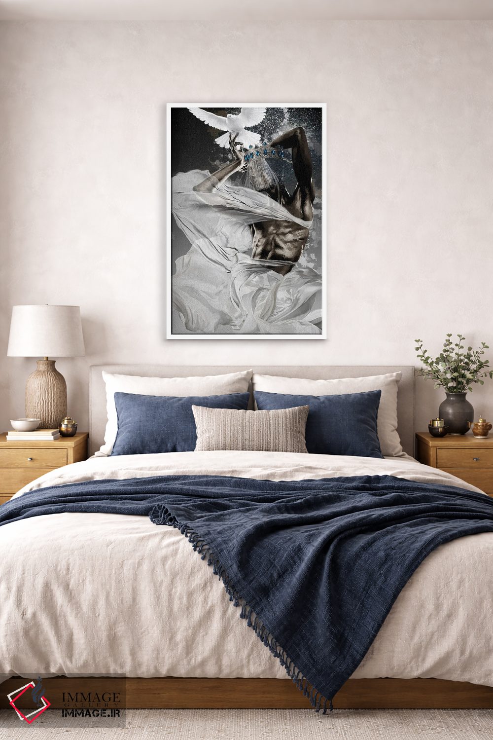 تابلو مدرن زیبایی مقدس اثر مارسیا آلک - D5W