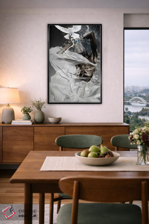 تابلو مدرن زیبایی مقدس اثر مارسیا آلک - D6B