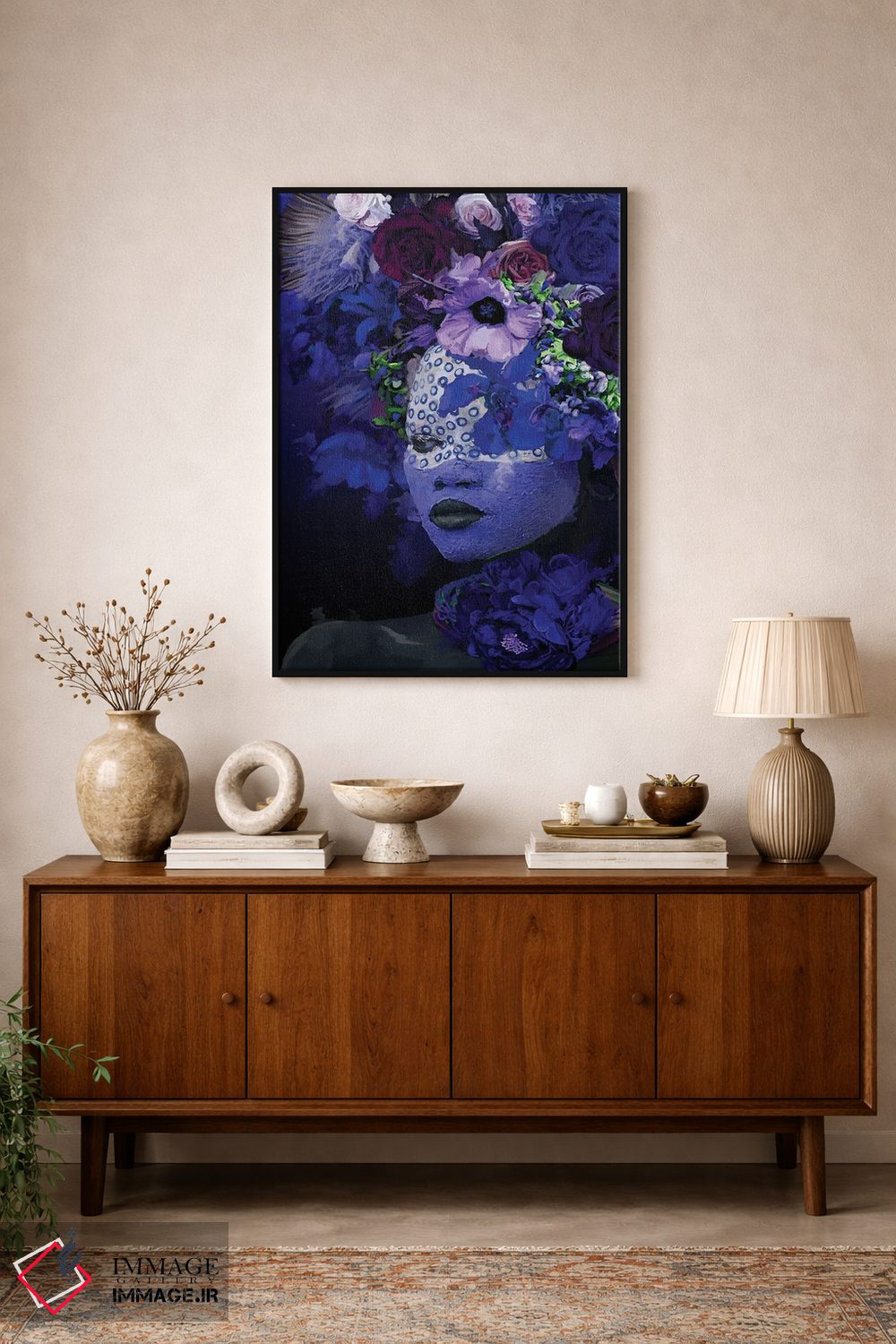 تابلو مدرن قبیله ها XXVII اثر مارسیا آلک - D2B