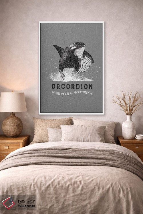 تابلو مدرن آرکوردیون اثر مارتینا اسکات - D1W