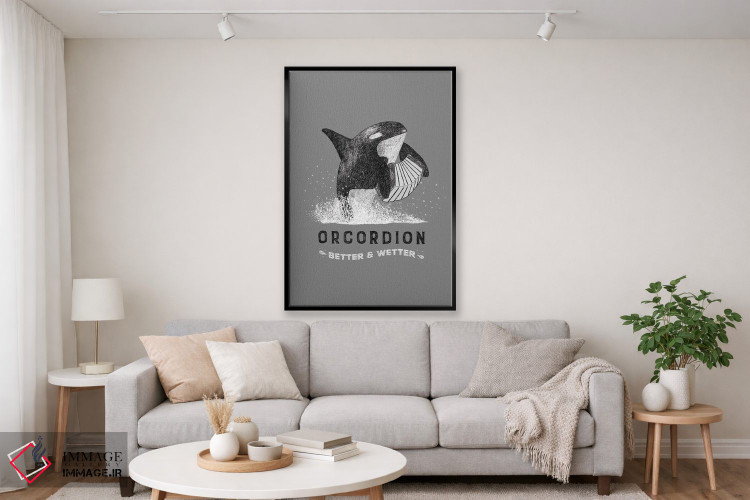 تابلو مدرن آرکوردیون اثر مارتینا اسکات - D3B