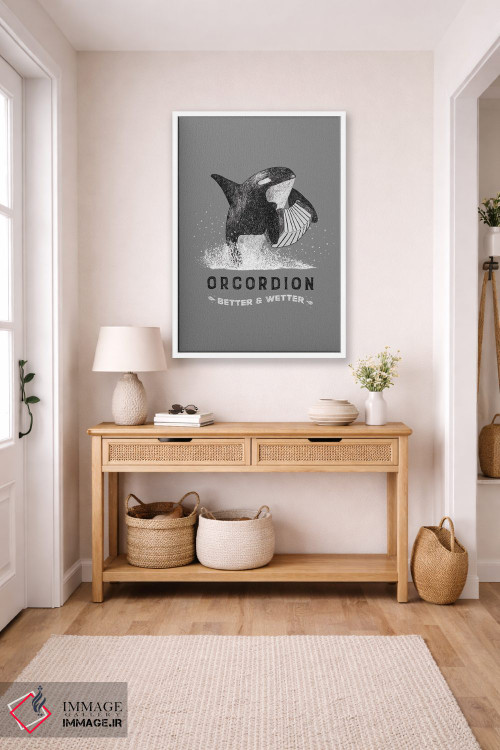 تابلو مدرن آرکوردیون اثر مارتینا اسکات - D5W