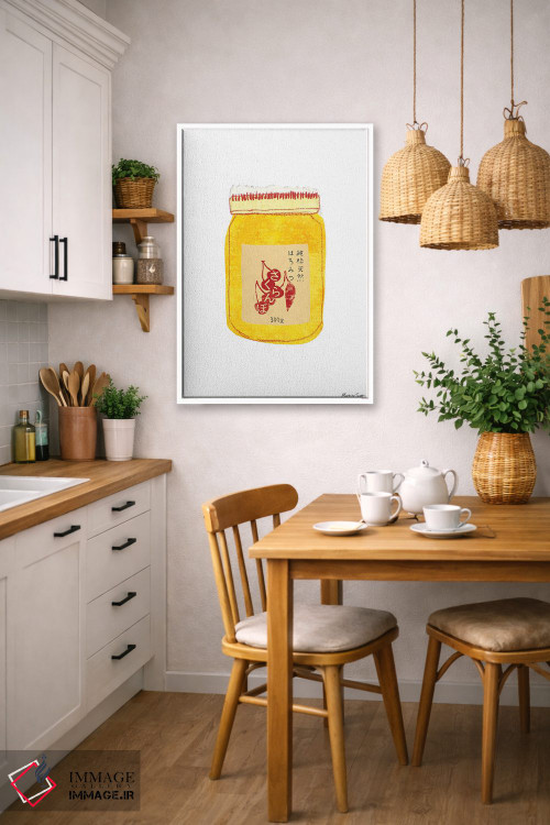 تابلو مدرن عسل آکااونی اثر مارتینا اسکات - D5W