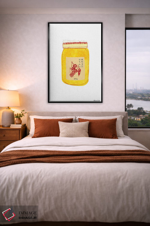 تابلو مدرن عسل آکااونی اثر مارتینا اسکات - D4B