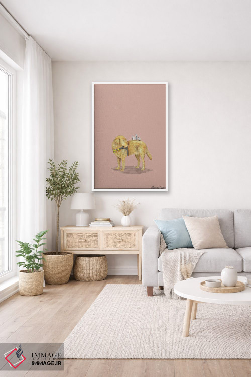 تابلو مدرن سه موش کور اثر مارتینا اسکات - D2W