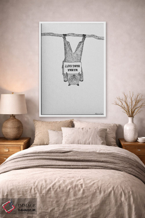 تابلو مدرن دوست داری وقت بگذرونیم؟ اثر مارتینا اسکات - D1W