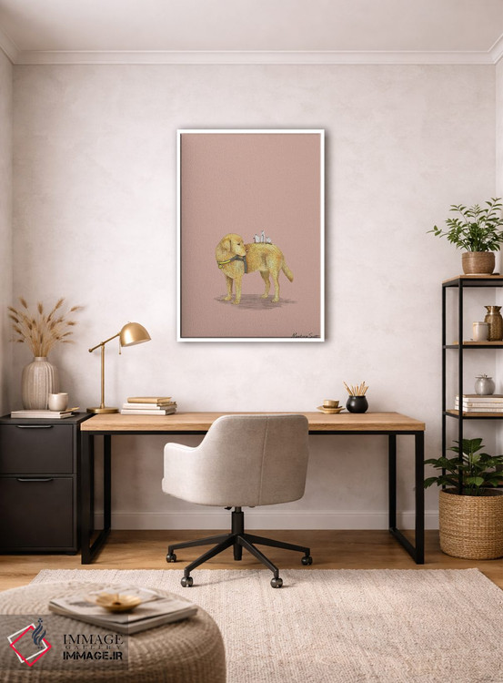 تابلو مدرن سه موش کور اثر مارتینا اسکات - D3W