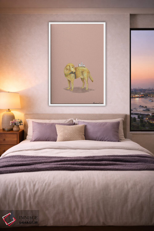 تابلو مدرن سه موش کور اثر مارتینا اسکات - D4W