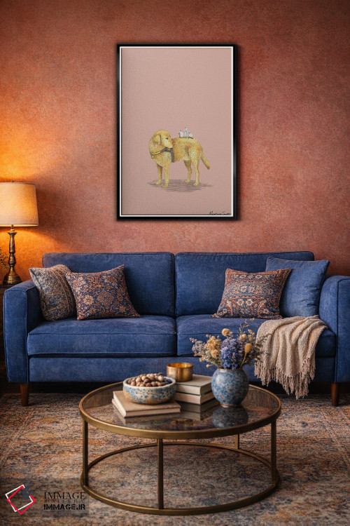 تابلو مدرن سه موش کور اثر مارتینا اسکات - D5B