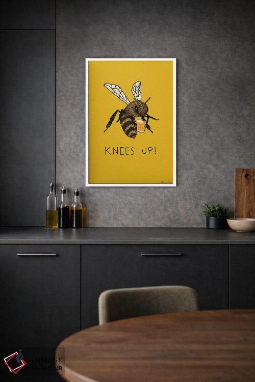 تابلو مدرن جشن زنبورها اثر مارتینا اسکات - D1W