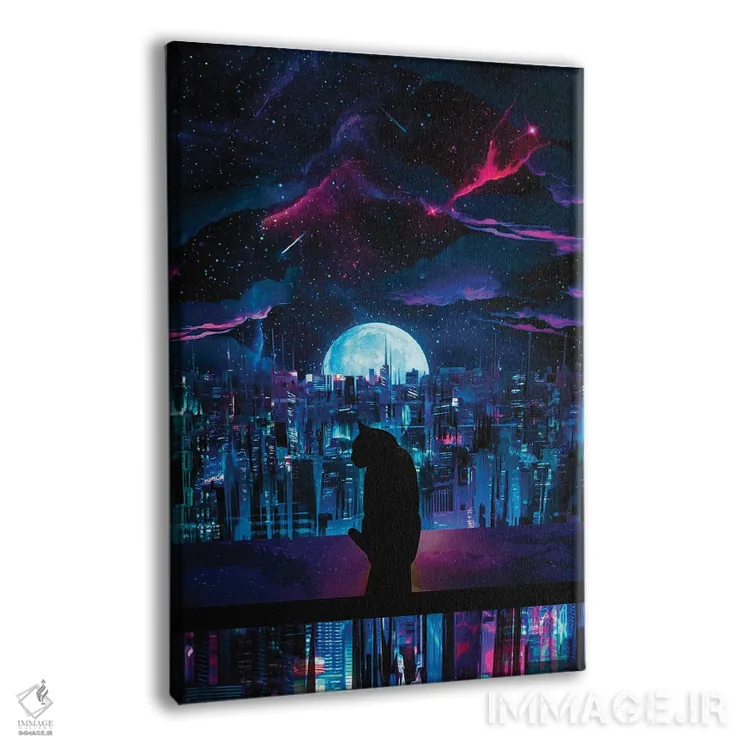 تابلو دکوراتیو آغازی نو اثر ماریشا بکر - نمای پرسپکتیو محصول