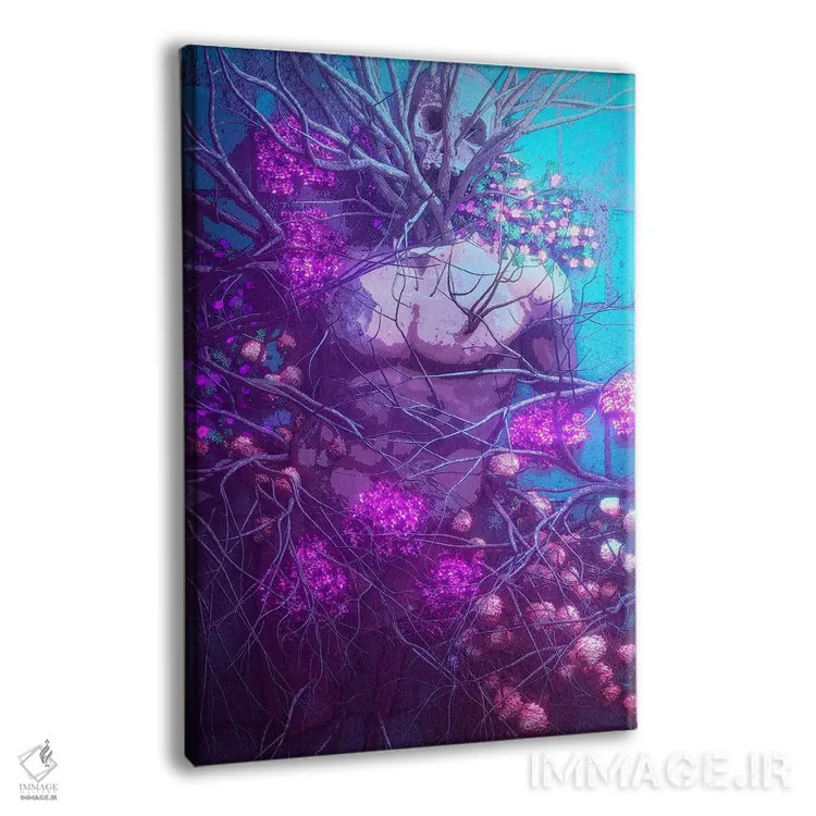 تابلو دکوراتیو انتقام اثر ماریشا بکر - نمای پرسپکتیو محصول