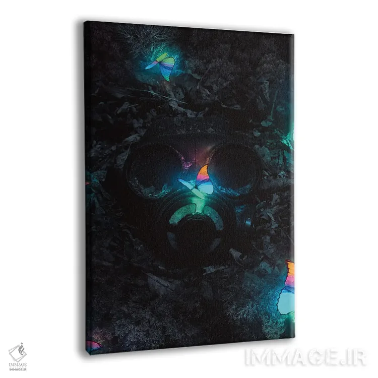 تابلو دکوراتیو انقراض اثر ماریشا بکر - نمای پرسپکتیو محصول