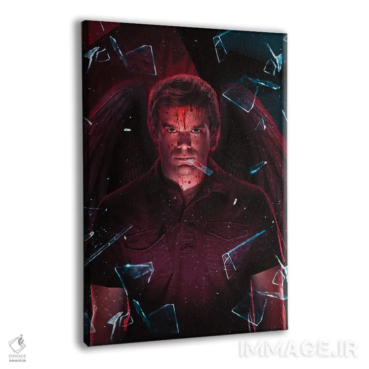 تابلو دکوراتیو دکستر اثر ماریشا بکر - نمای پرسپکتیو محصول