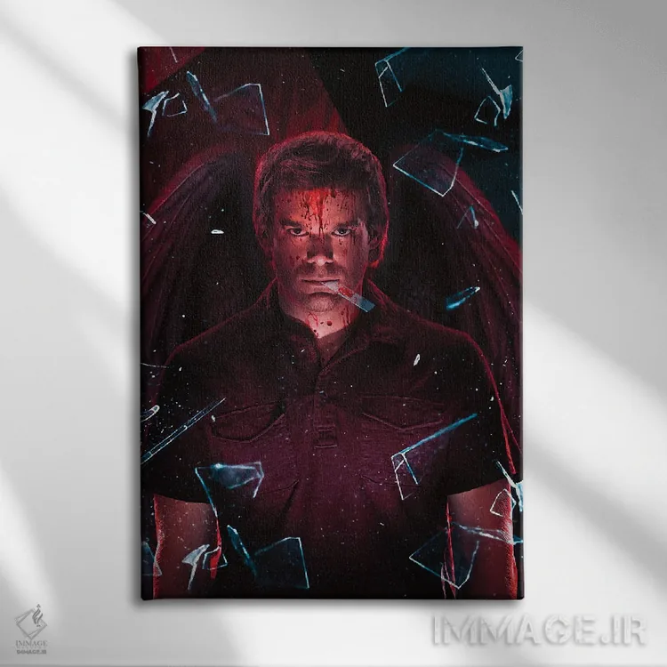 تابلو دکوراتیو دکستر اثر ماریشا بکر - نمای روبهرو روی دیوار