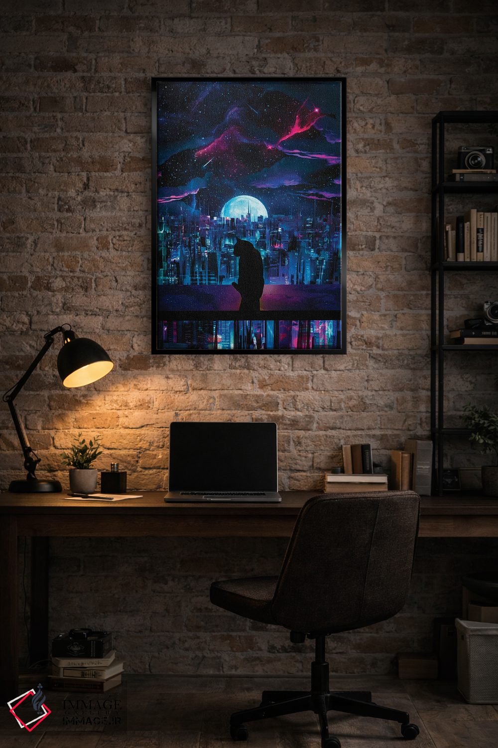 تابلو دکوراتیو آغازی نو اثر ماریشا بکر - D5B