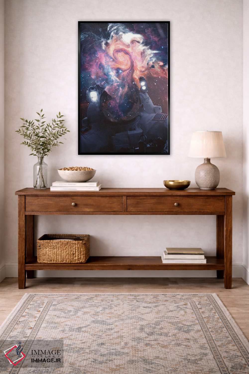 تابلو دکوراتیو کیهان نورد ۱ اثر ماریشا بکر - D3B