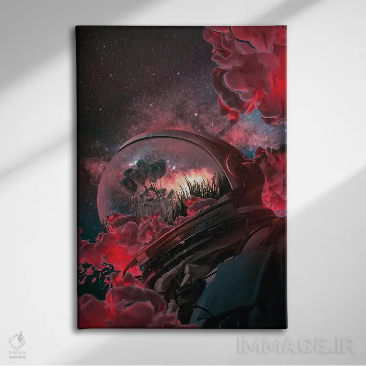 تابلو دکوراتیو دلشکستگی اثر ماریشا بکر - نمای روبهرو روی دیوار