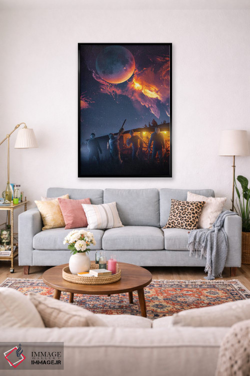 تابلو دکوراتیو طایفه وحشت اثر ماریشا بکر - D2B