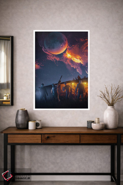 تابلو دکوراتیو طایفه وحشت اثر ماریشا بکر - D1W