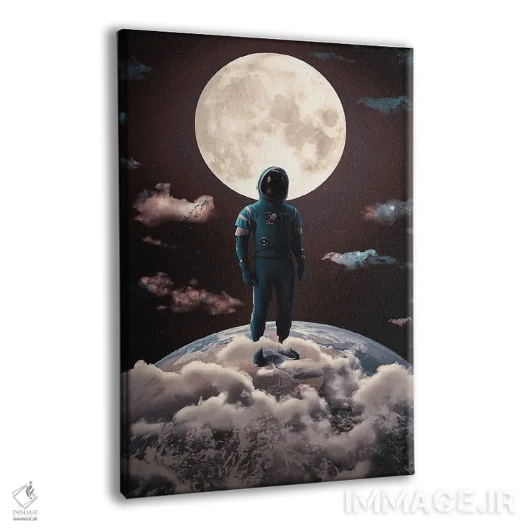 تابلو دکوراتیو مهتاب اثر ماریشا بکر - نمای پرسپکتیو محصول