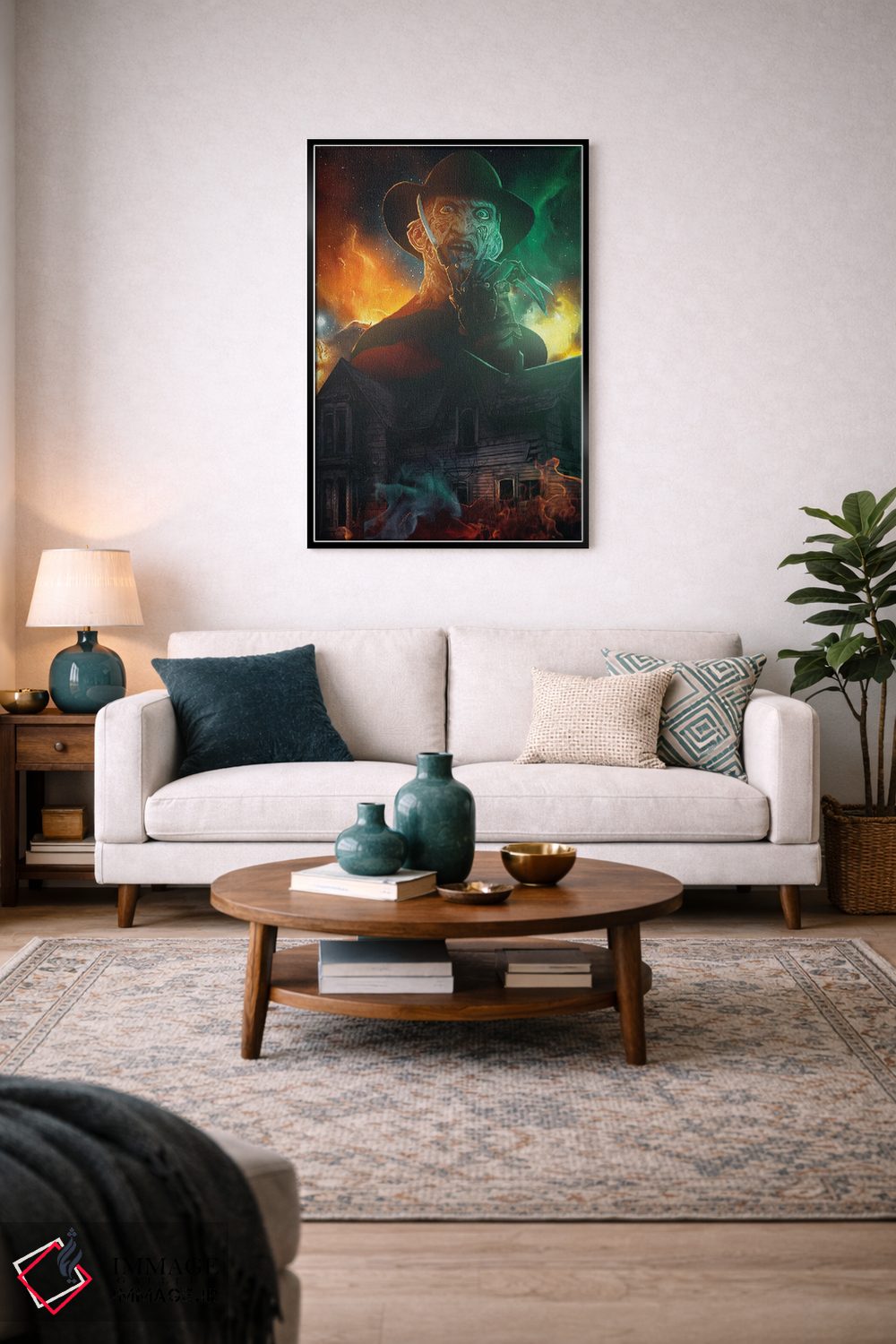 تابلو دکوراتیو فردی کروگر اثر ماریشا بکر - D4B