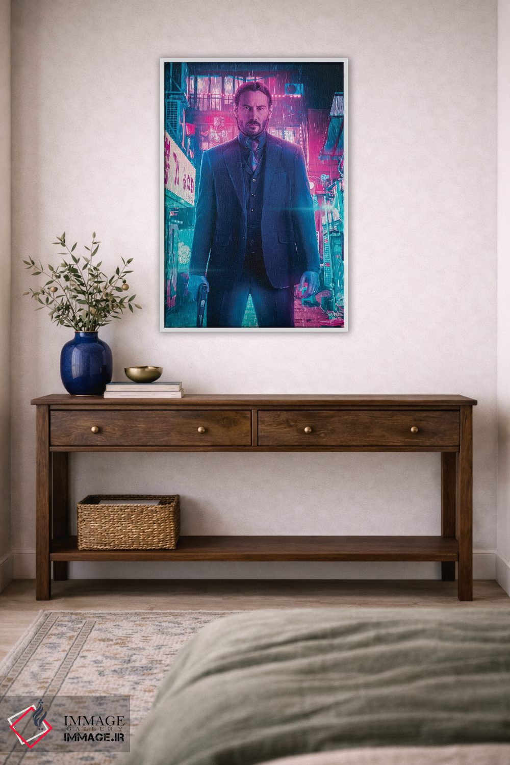 تابلو دکوراتیو جان ویک ۱ اثر ماریشا بکر - D2W