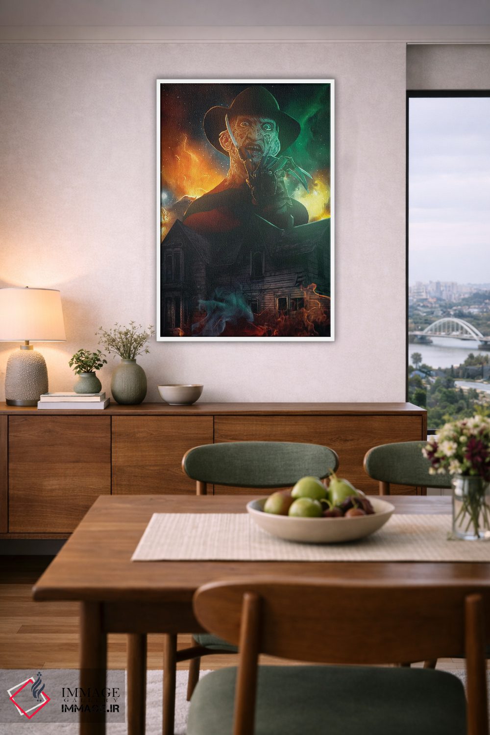 تابلو دکوراتیو فردی کروگر اثر ماریشا بکر - D6W