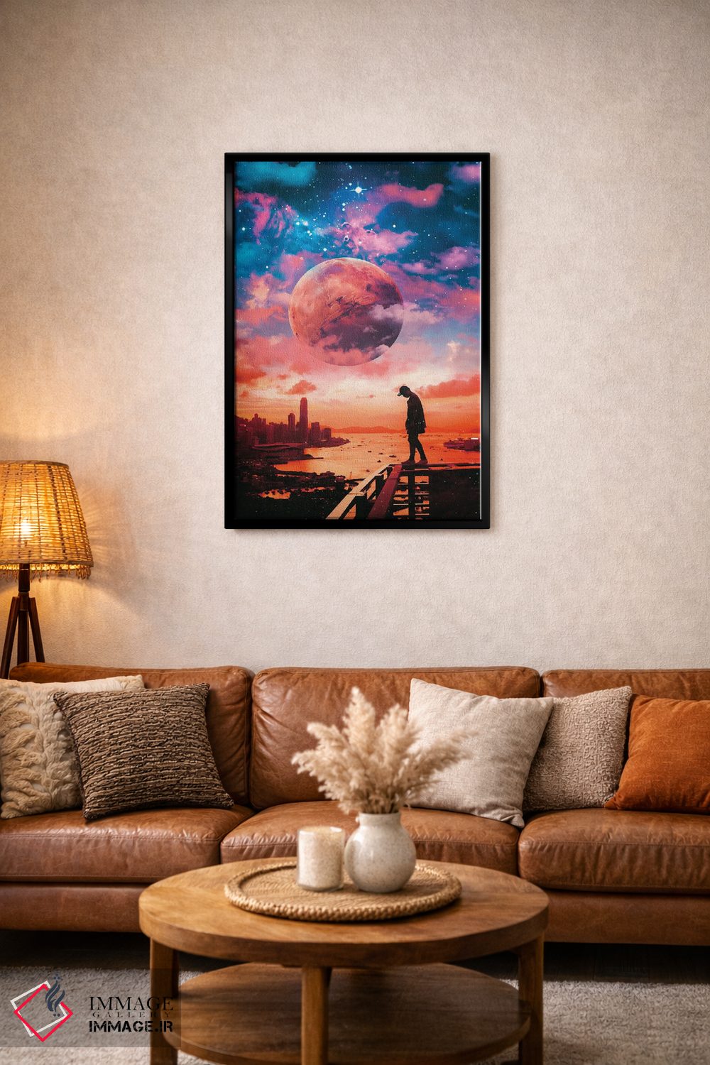 تابلو دکوراتیو تنها اثر ماریشا بکر - D3B