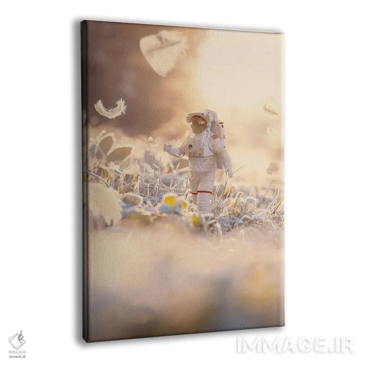 تابلو دکوراتیو بهشت اثر ماریشا بکر - نمای پرسپکتیو محصول