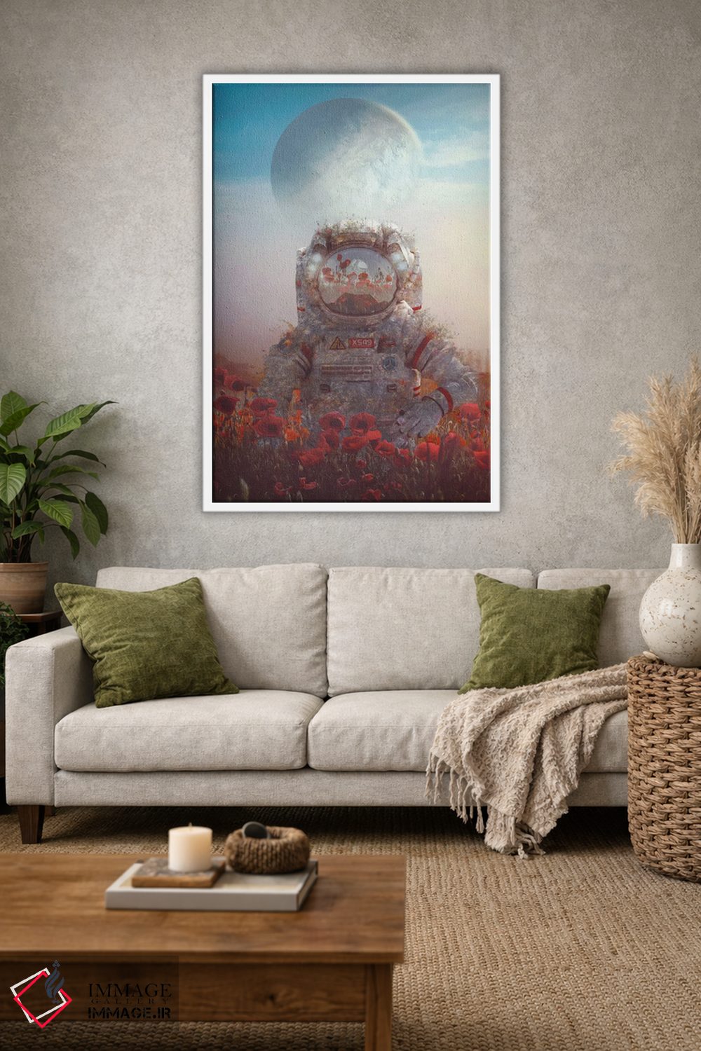 تابلو دکوراتیو دنیای نو اثر ماریشا بکر - D1W