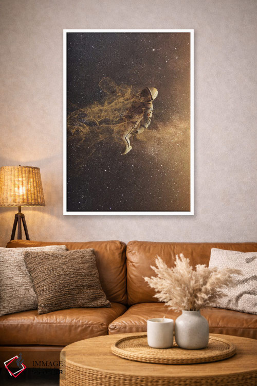 تابلو دکوراتیو گمشده در فضا اثر ماریشا بکر - D2W