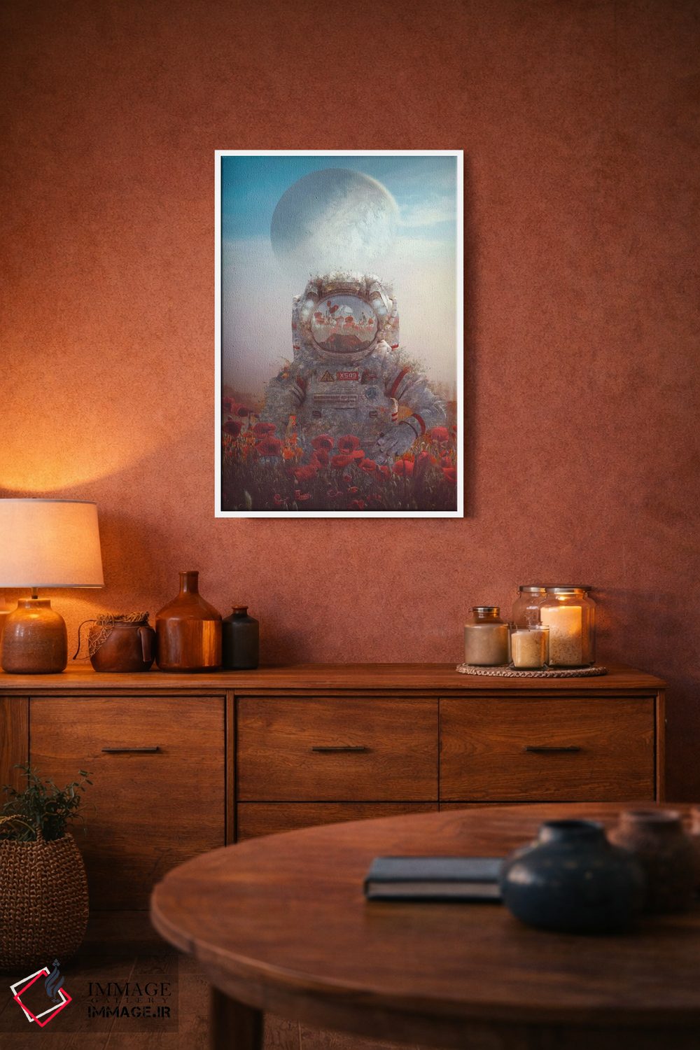 تابلو دکوراتیو دنیای نو اثر ماریشا بکر - D4W