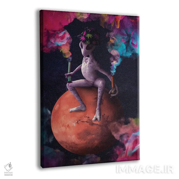 تابلو دکوراتیو شیرین ترین طعم اثر ماریشا بکر - نمای پرسپکتیو محصول