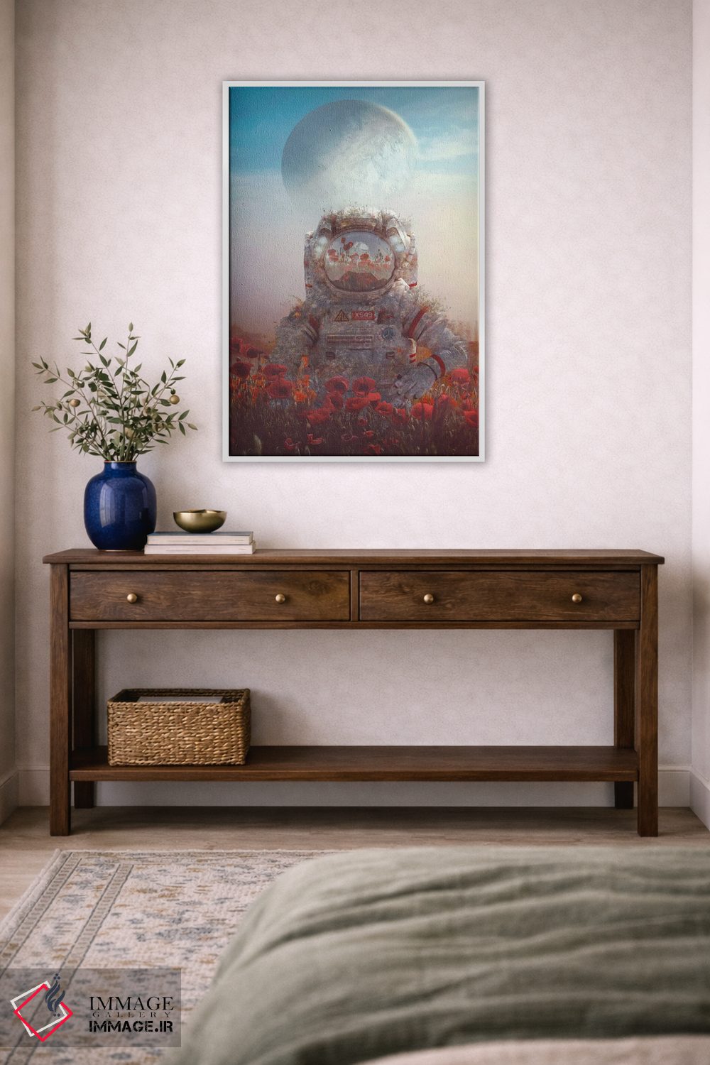 تابلو دکوراتیو دنیای نو اثر ماریشا بکر - D3W