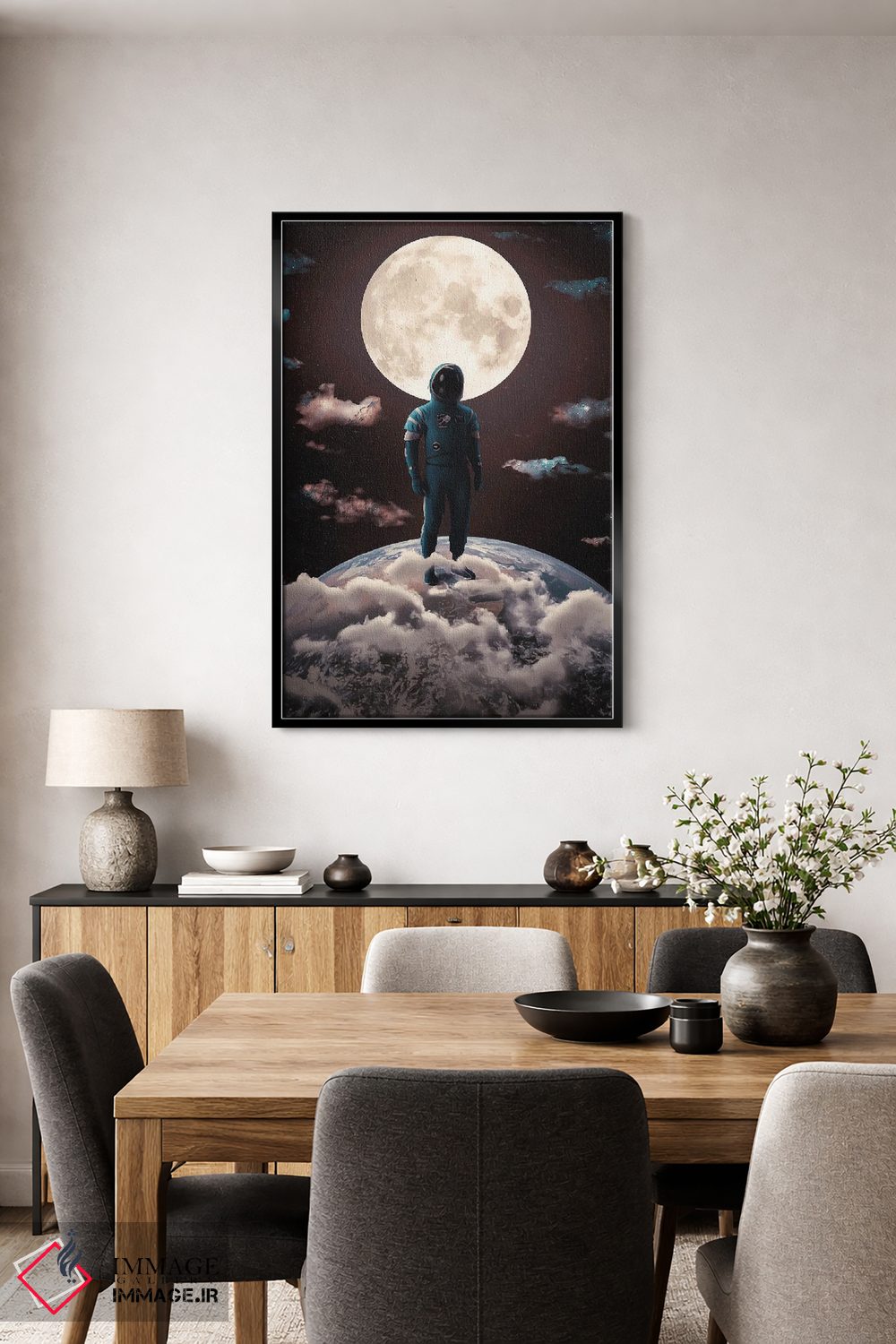 تابلو دکوراتیو مهتاب اثر ماریشا بکر - D5B